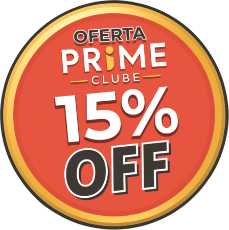 Selo Oferta Prime Clube 15% OFF